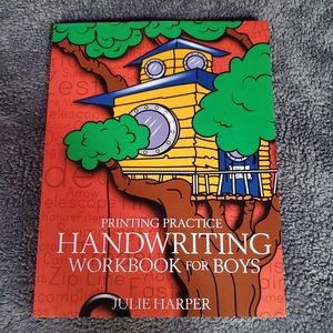 Printing Practice Handwriting Workbook for Boys